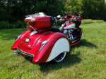 2020 INDIAN ROADMASTER ICON WITH CALIFORNIA SIDE CAR TRIKE, LIKE NEW!!
