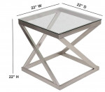 Glass Side Table
