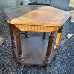 Hexagon End Table