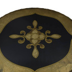 Vintage Gold End Table Accent Table
