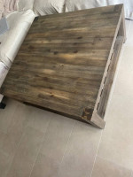 Wooden coffee table