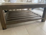 Wooden coffee table