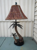 Palm Tree Large Table Lamp