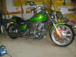2008 Kawasaki 900 Vulcan Custom.