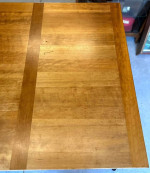 Danish Modern Mobler Draw Leaf Kitchen Table - NICE!!!