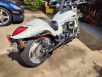 2007 SUZUKI M109 R PEARL WHITE WITH UPGRADES MINT