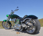 2007 BIG DOG BULLDOG PRO STREET 300 SOFTAIL CHOPPER EFI
