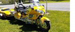 GL1800 Honda Gold Wing @ Trailer