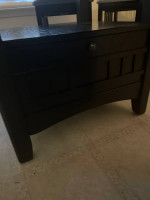 Dining table and chairs