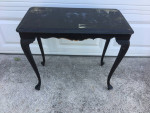 Small wooden table