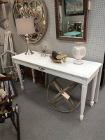 White Console Table
