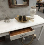 White Console Table