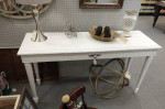 White Console Table
