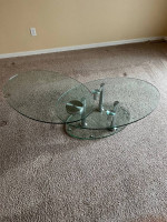 Cool glass coffee table