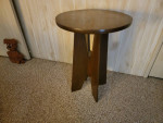 Mid Century Atomic Rocket End Side Table Plant Stand