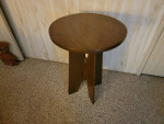 Mid Century Atomic Rocket End Side Table Plant Stand