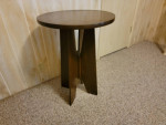 Mid Century Atomic Rocket End Side Table Plant Stand