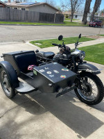 2008 Ural 750 running rideable project