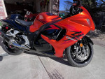 2008 Suzuki Hayabusa GSXR-1300 1 Owner, Orange & Black Metallic Paint