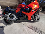 2008 Suzuki Hayabusa GSXR-1300 1 Owner, Orange & Black Metallic Paint