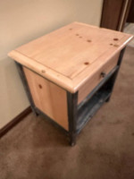 Wood Side Table