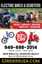 E BIKES STORE FOR RENT 1400 MONTH NEWPORT BEACH HUGE BARGIN ONLY 39K!