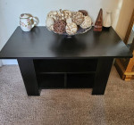 Table with shelves