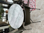 Marble Tulip Table