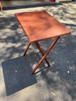 5-Piece TV Snack Solid Wood Table