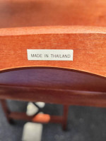 5-Piece TV Snack Solid Wood Table