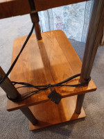 Vtg Refurbished Lamp/Table