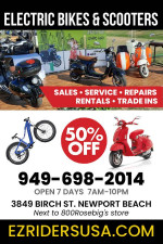 ELECTRIC E BIKE BUSINESS AND STORE FOR SALE NEWPORT BEACH CALL Fred