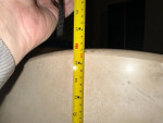 Ella Home 'New Orleans' 36" dia. Marble Coffee Table