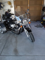 1995 honda shadow ace 1100cc trike