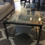 Coffee Table & 2 End Tables - Glass, Gorgeous!