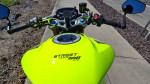 YELLOW Triumph Street Triple Moto2