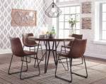 Owingsville Dining Table and 2 Chairs and 2 Benches