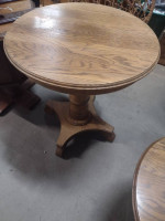 Oak side table