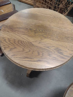 Oak side table