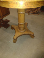 Oak side table