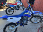 One Honda and one Yamaha