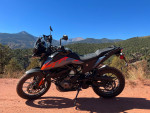 2022 KTM Adventure 390 with 650 miles