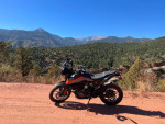 2022 KTM Adventure 390 with 650 miles