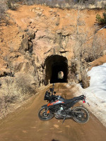 2022 KTM Adventure 390 with 650 miles