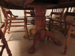 Oak Table with 6 Chairs
