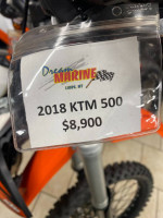 2018 KTM 500EXC-F