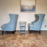 ACCENT CHAIRS & TABLE