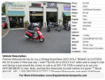 2023 WOLF BRAND SCOOTERS RX-50 NEW 2 year Warranty