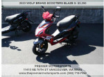 2023 WOLF BRAND SCOOTERS BLAZE II 150CC