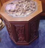 Chinese Octagonal Cocktail Table